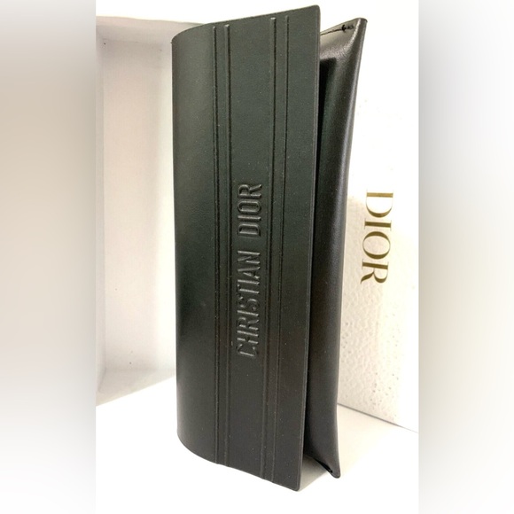 CHRISTIAN DIOR BLACK AUTHENTIC EYEGLASSES SUNGLASSES CASE ONLY - Picture 1 of 8